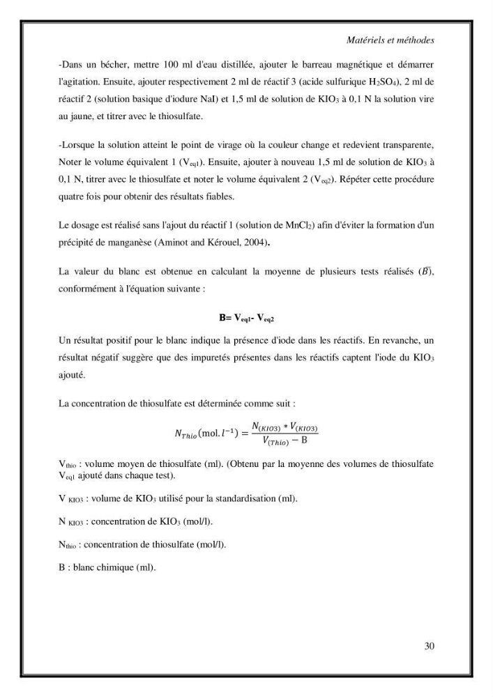 Contribution à l\'étude du cycle annuel des flux air-mer en Co2 dans la baie de BouIsmail