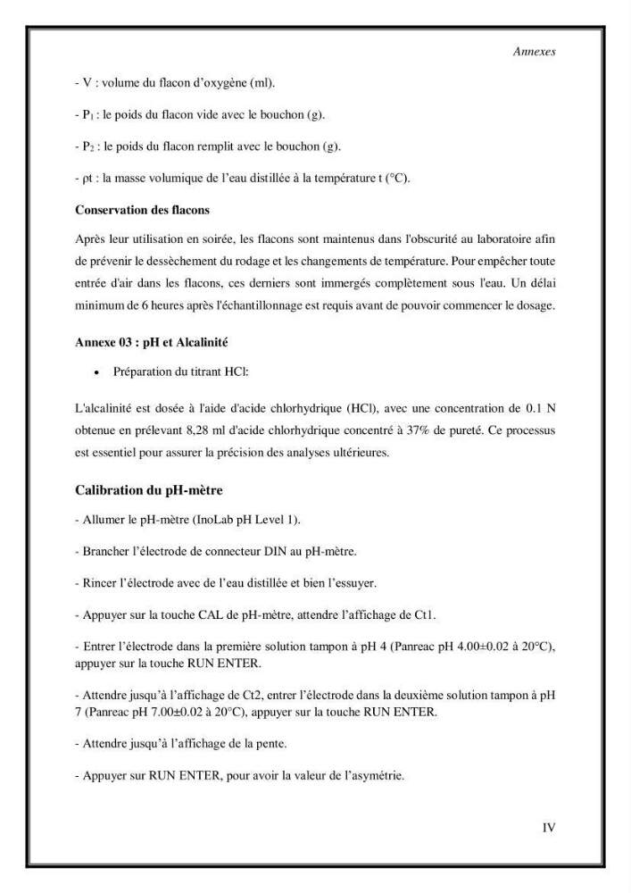 Contribution à l\'étude du cycle annuel des flux air-mer en Co2 dans la baie de BouIsmail