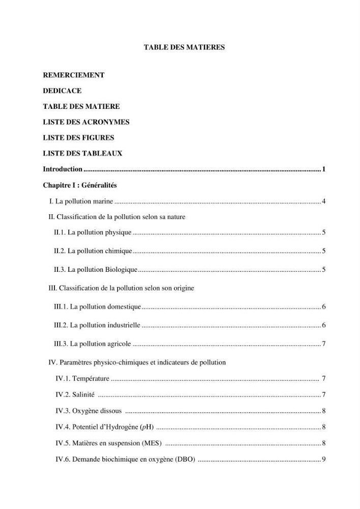 Evaluation du taux de la pollution des eaux et des sédiments par les métaux lourds au niveau du littoral de Boumerdes