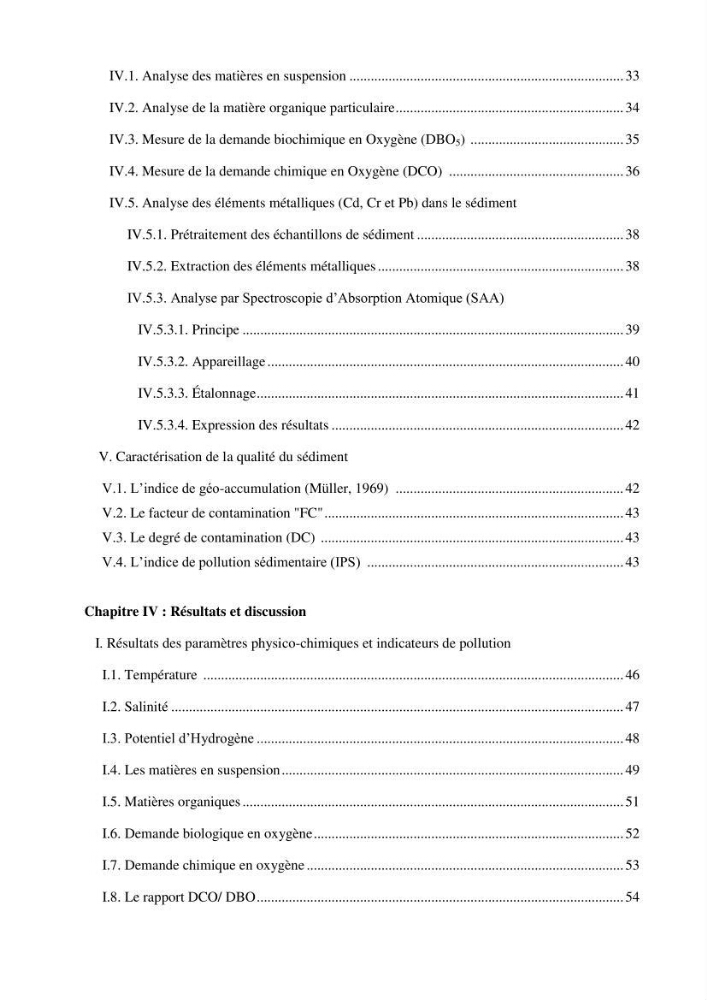 Evaluation du taux de la pollution des eaux et des sédiments par les métaux lourds au niveau du littoral de Boumerdes