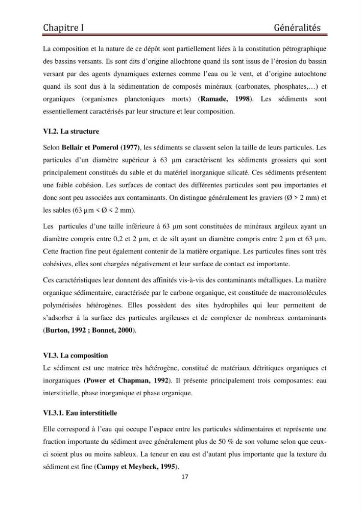 Evaluation du taux de la pollution des eaux et des sédiments par les métaux lourds au niveau du littoral de Boumerdes