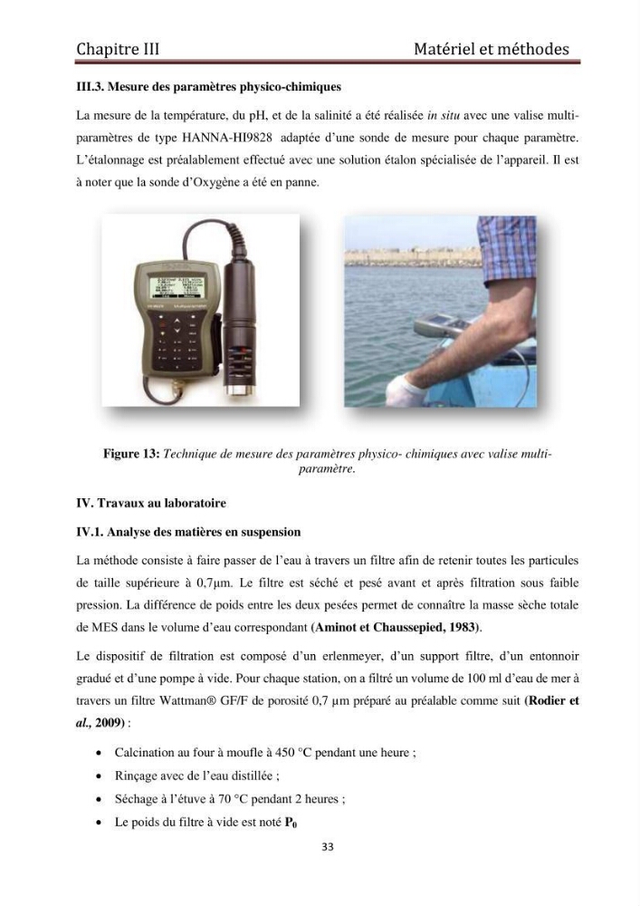 Evaluation du taux de la pollution des eaux et des sédiments par les métaux lourds au niveau du littoral de Boumerdes