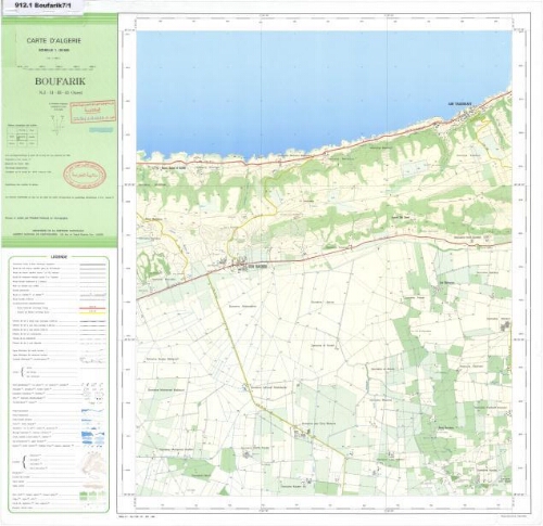 Boufarik: NJ-31-III-43 Ouest Boufarik: NJ-31-III-43 Ouest