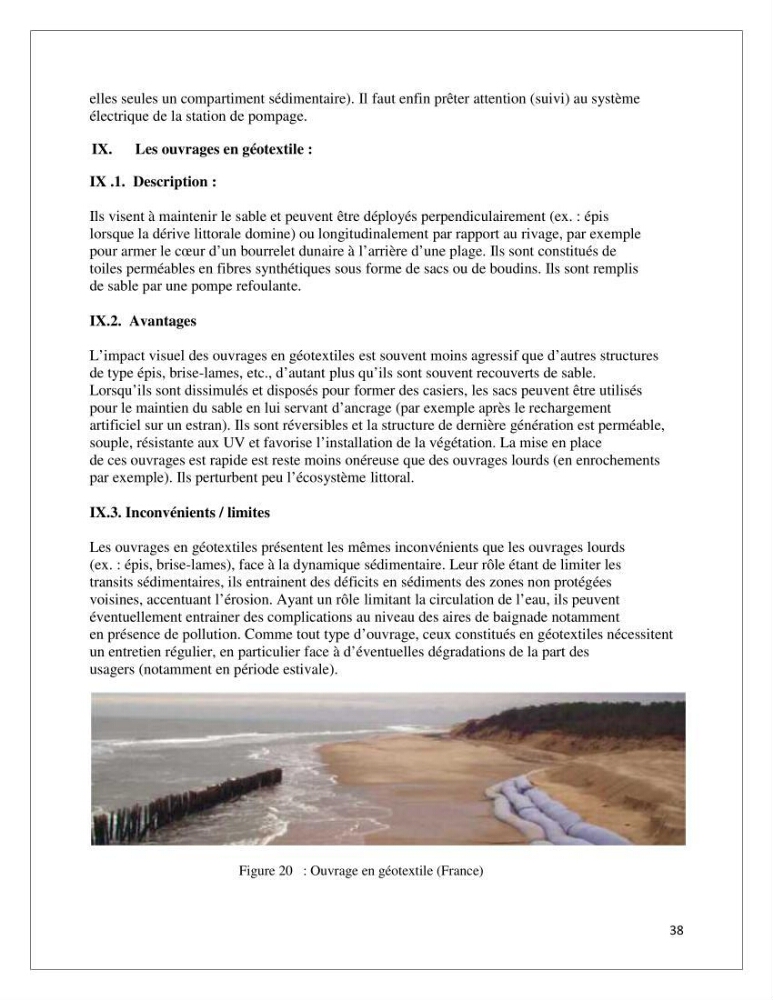 Propositions d\'aménagement et de protection par les méthodes dites \"SOFT\": cas de la baie d\'Alger