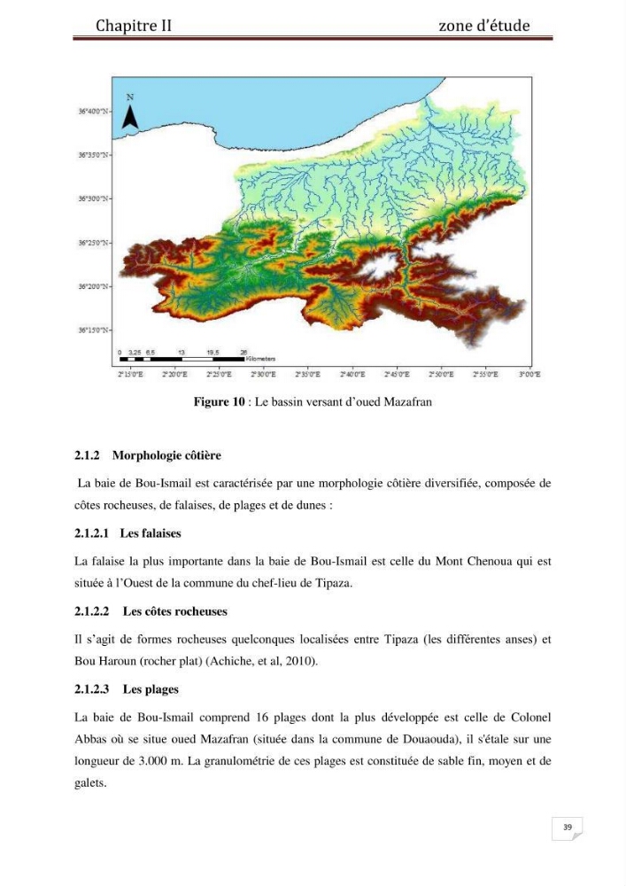 Etude des métaux traces dans les sédiments à l’embouchure métaux traces dans les sédiments à l’embouchure