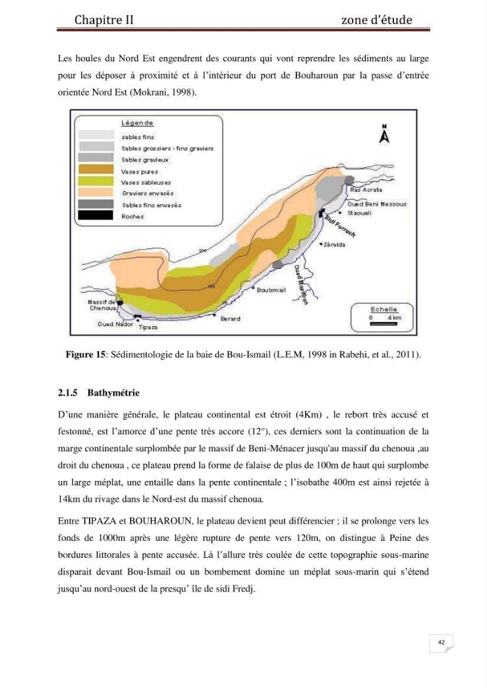 Etude des métaux traces dans les sédiments à l’embouchure métaux traces dans les sédiments à l’embouchure