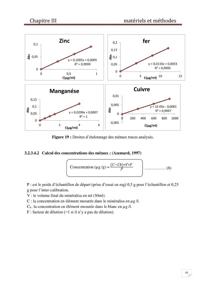 Etude des métaux traces dans les sédiments à l’embouchure métaux traces dans les sédiments à l’embouchure