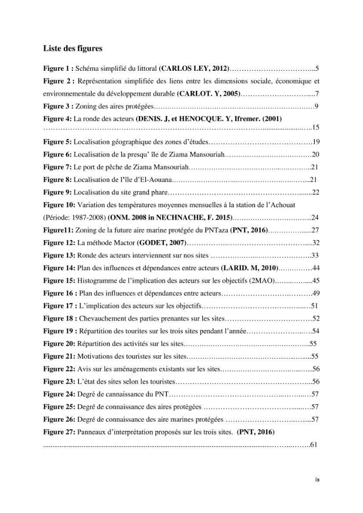 Milieux insulaires, quel avenir? étude d\'intégration des iles et ilots dans le processus de gouvernance de la future aire marine protégée du Parc National de Taza-Jijel