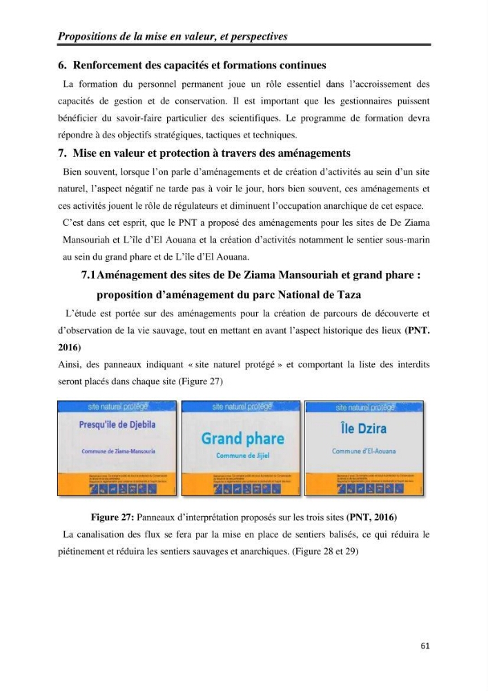 Milieux insulaires, quel avenir? étude d\'intégration des iles et ilots dans le processus de gouvernance de la future aire marine protégée du Parc National de Taza-Jijel