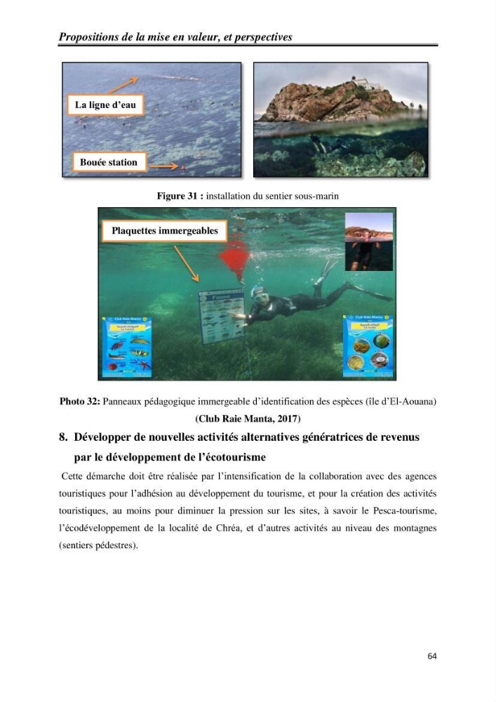 Milieux insulaires, quel avenir? étude d\'intégration des iles et ilots dans le processus de gouvernance de la future aire marine protégée du Parc National de Taza-Jijel