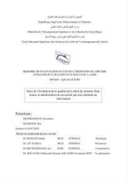 Suivi de l'évolution de la qualité de la chair de poisson d'eau douce et amélioration de son attrait par une méthode de valorisation