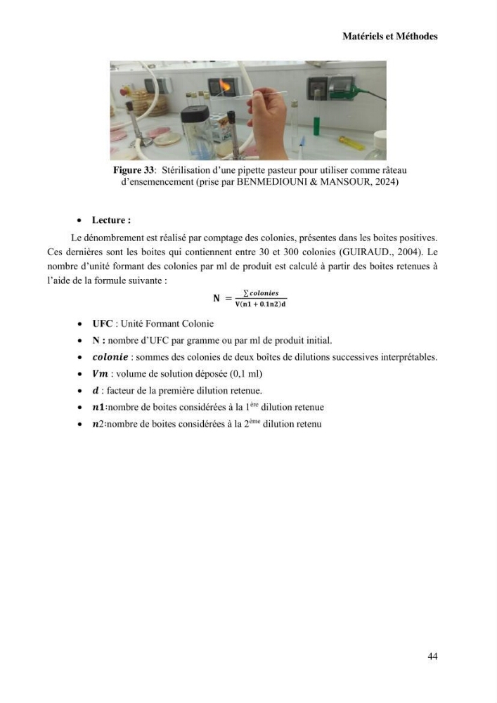 Suivi de l\'évolution de la qualité de la chair de poisson d\'eau douce et amélioration de son attrait par une méthode de valorisation