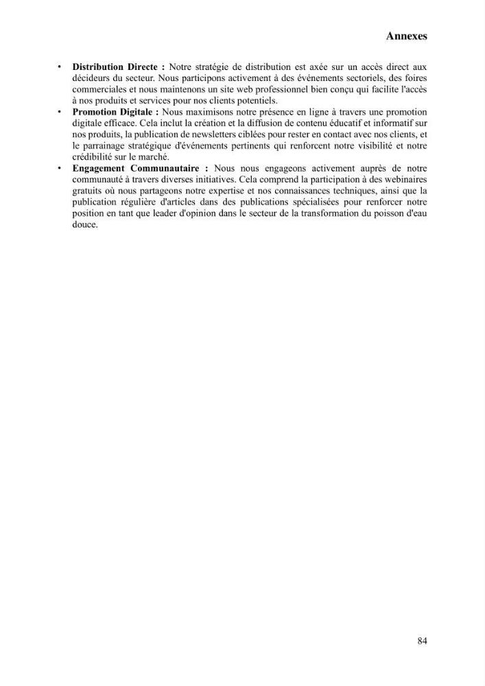 Suivi de l\'évolution de la qualité de la chair de poisson d\'eau douce et amélioration de son attrait par une méthode de valorisation