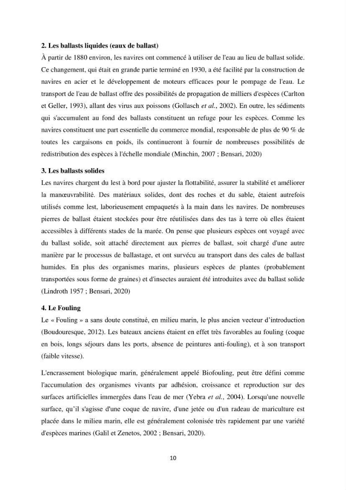 Distribution géographique et caractérisation de quelques espèces non indigènes de la côte algérienne: