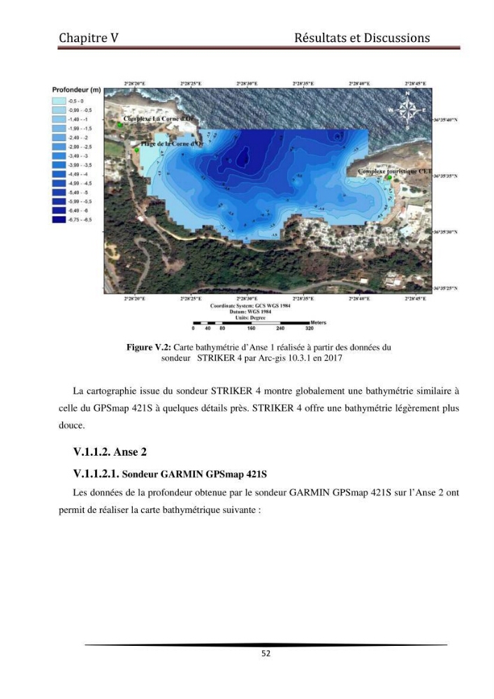Développement des cartes bathymétriques côtières en combinant l\'imagerie satellitaire et la mesure par échosondeur
