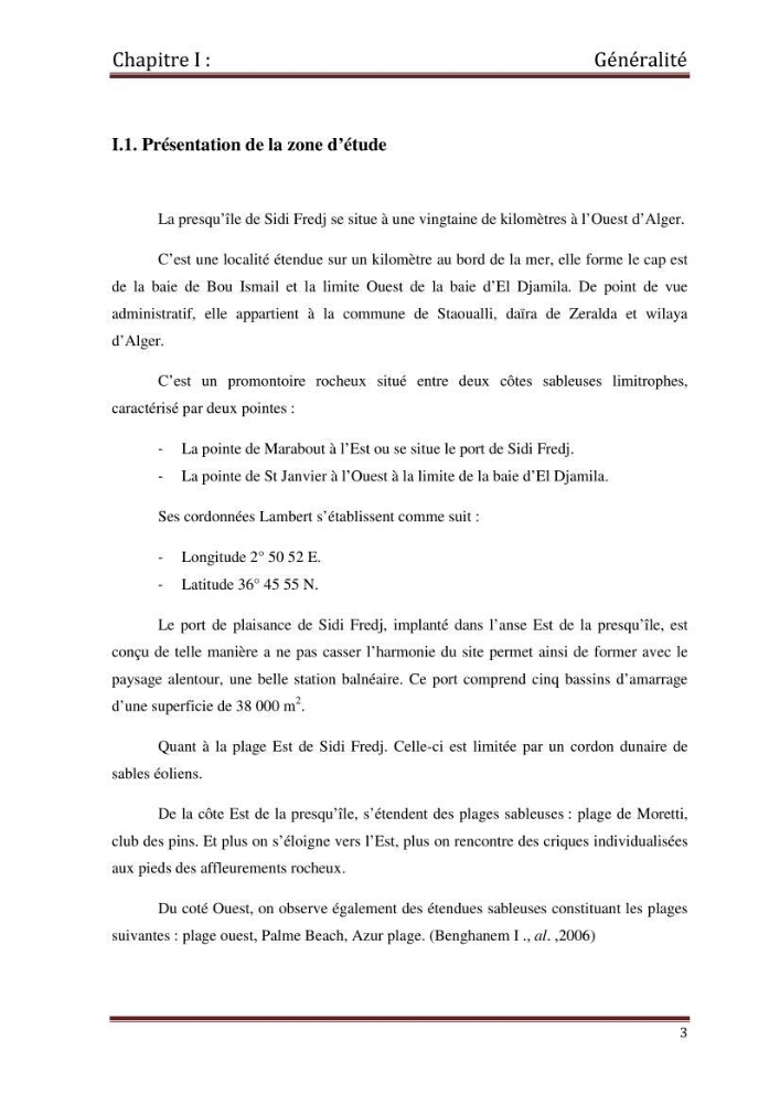 Etude d\'un singal hydrodynamique à partir des mesures \" in-situ \"
