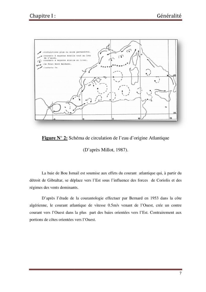 Etude d\'un singal hydrodynamique à partir des mesures \" in-situ \"