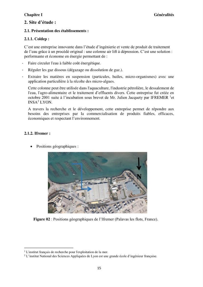 Test d\'utilisation de la macroalgue ulve (Ulva sp.) comme unique filtre biologique dans un circuit fermé d\'élevage de poissons mulets( Liza ramada):