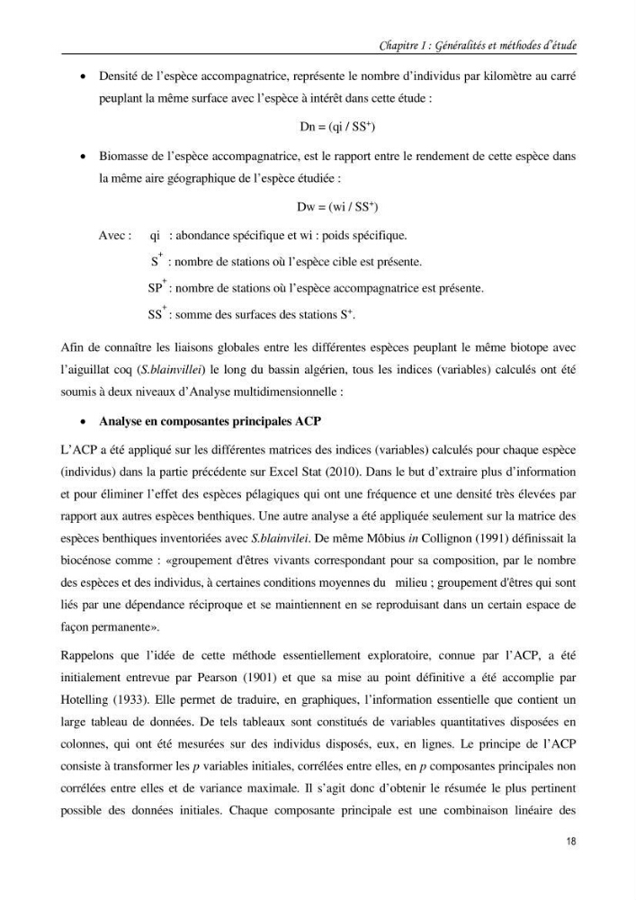 Contribution à l\'étude du comportement, de croissance et de l\'exploitation de squalus bleinveil ( chodrichthyens, squalidae) dans le bassin algerien