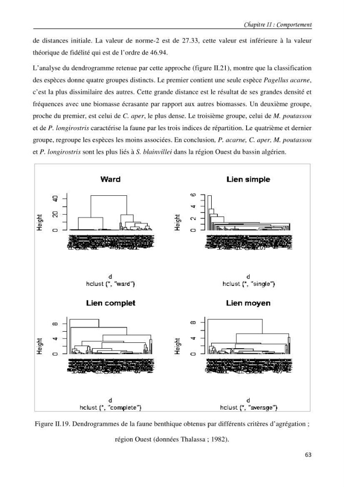 Contribution à l\'étude du comportement, de croissance et de l\'exploitation de squalus bleinveil ( chodrichthyens, squalidae) dans le bassin algerien
