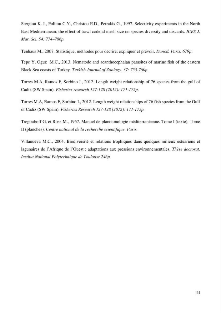 Contribution à l\'étude du comportement, de croissance et de l\'exploitation de squalus bleinveil ( chodrichthyens, squalidae) dans le bassin algerien