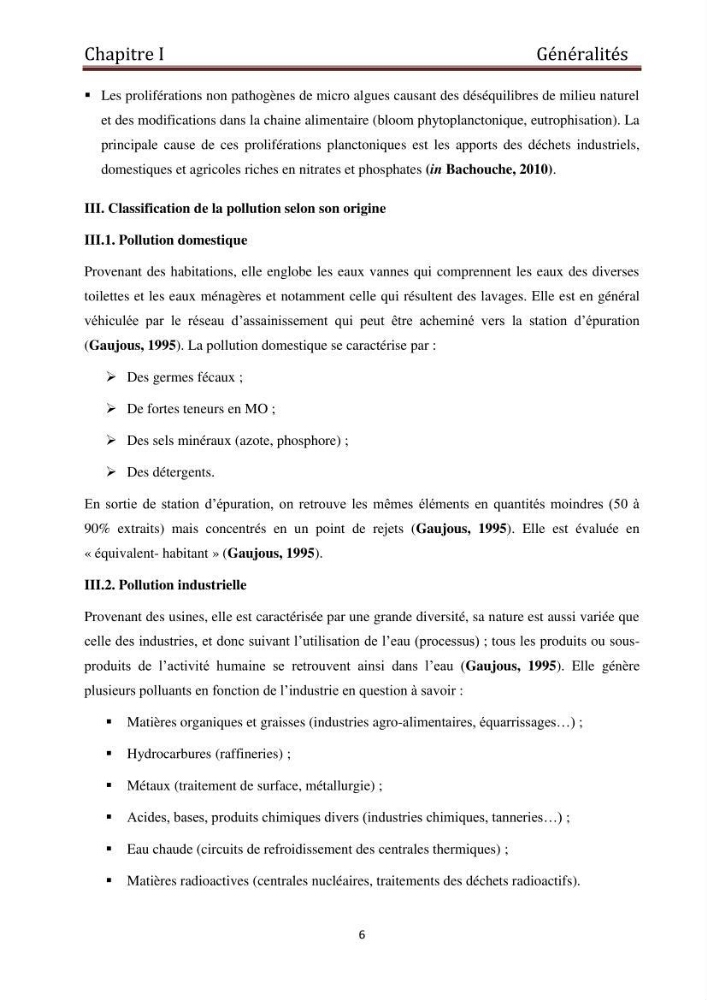 Evaluation du taux de la pollution des eaux et des sédiments par les métaux lourds au niveau du littoral de Boumerdes