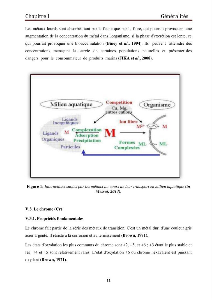 Evaluation du taux de la pollution des eaux et des sédiments par les métaux lourds au niveau du littoral de Boumerdes