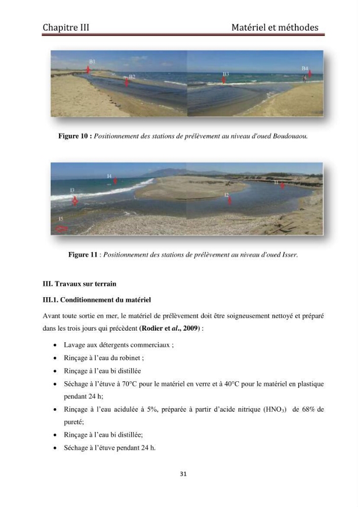 Evaluation du taux de la pollution des eaux et des sédiments par les métaux lourds au niveau du littoral de Boumerdes