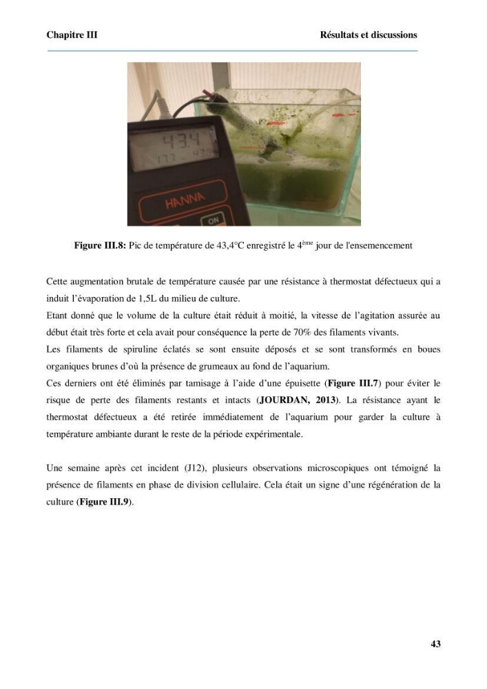 Culture de microalgue Arthrospira platensis et voies de conditionnement