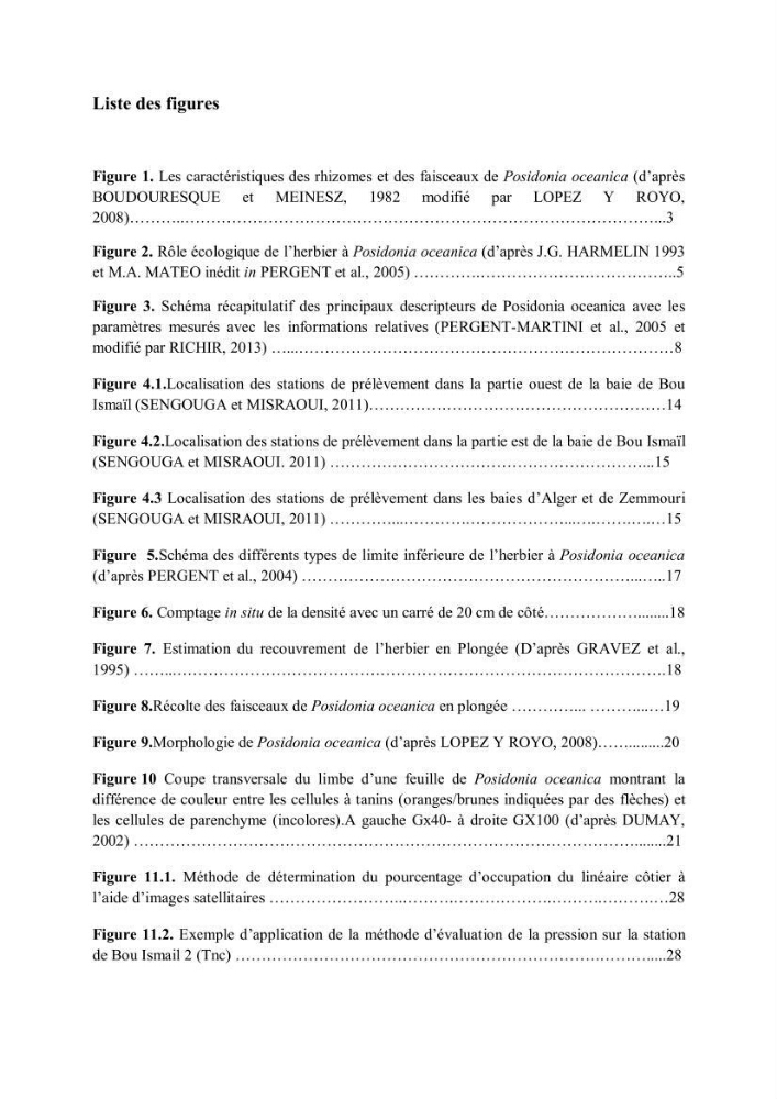Evaluation du statut écologique des eaux côtieres Algéroises