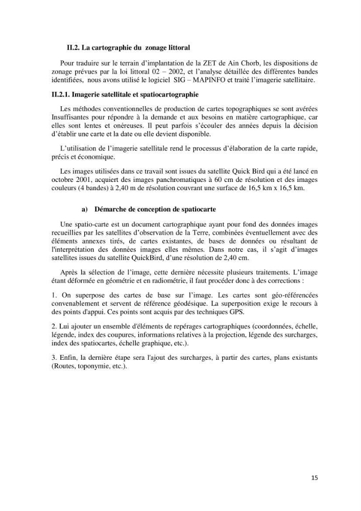 Contribution à l\'analyse de durabilité du domaine (101-02-02) inclus dans le projet de la zone d\'expansion touristique de Ainchorb-wilaya d\'Alger