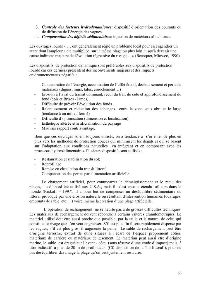 Contribution à l\'analyse de durabilité du domaine (101-02-02) inclus dans le projet de la zone d\'expansion touristique de Ainchorb-wilaya d\'Alger