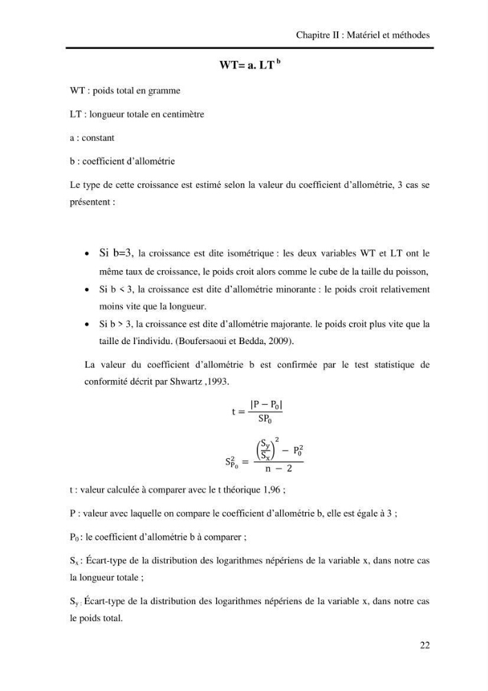 Etude biologique préliminaire de la composition chimique de la chair de la daurade royale Sparus aurata (Linné, 1758) de la région centre de la côte Algérienne.