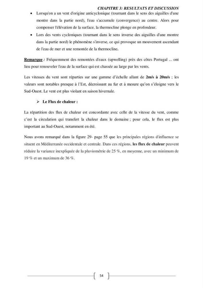 Etude Numérique de la Circulation Océanique en Méditerranée à l’aide du Modèle CROCO (Coastal and Regional Ocean Community model):