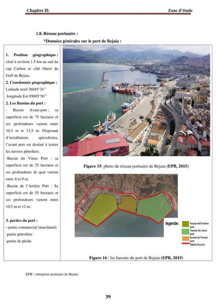 Evaluation de la qualité des eaux du littoral Est algérien (Bejaia) apport de la télédétection marine