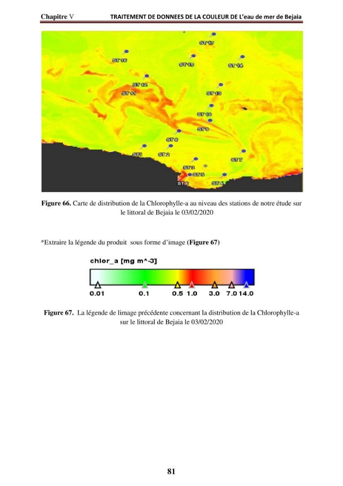 Evaluation de la qualité des eaux du littoral Est algérien (Bejaia) apport de la télédétection marine