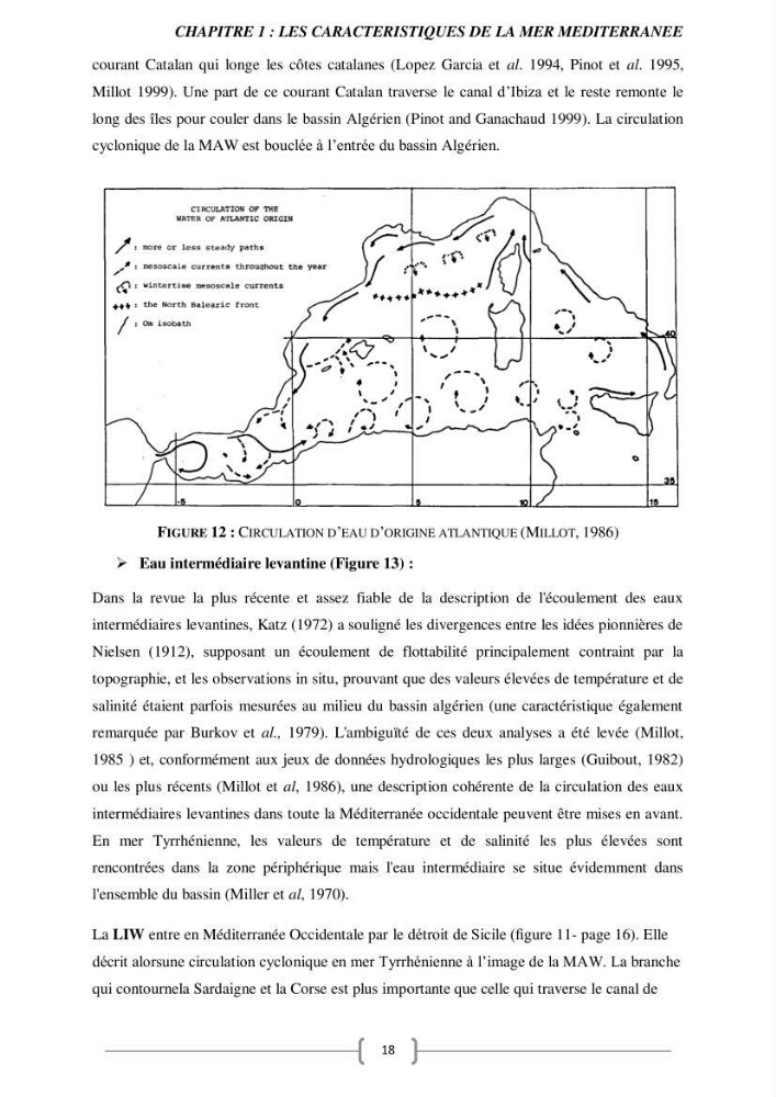 Etude Numérique de la Circulation Océanique en Méditerranée à l’aide du Modèle CROCO (Coastal and Regional Ocean Community model)