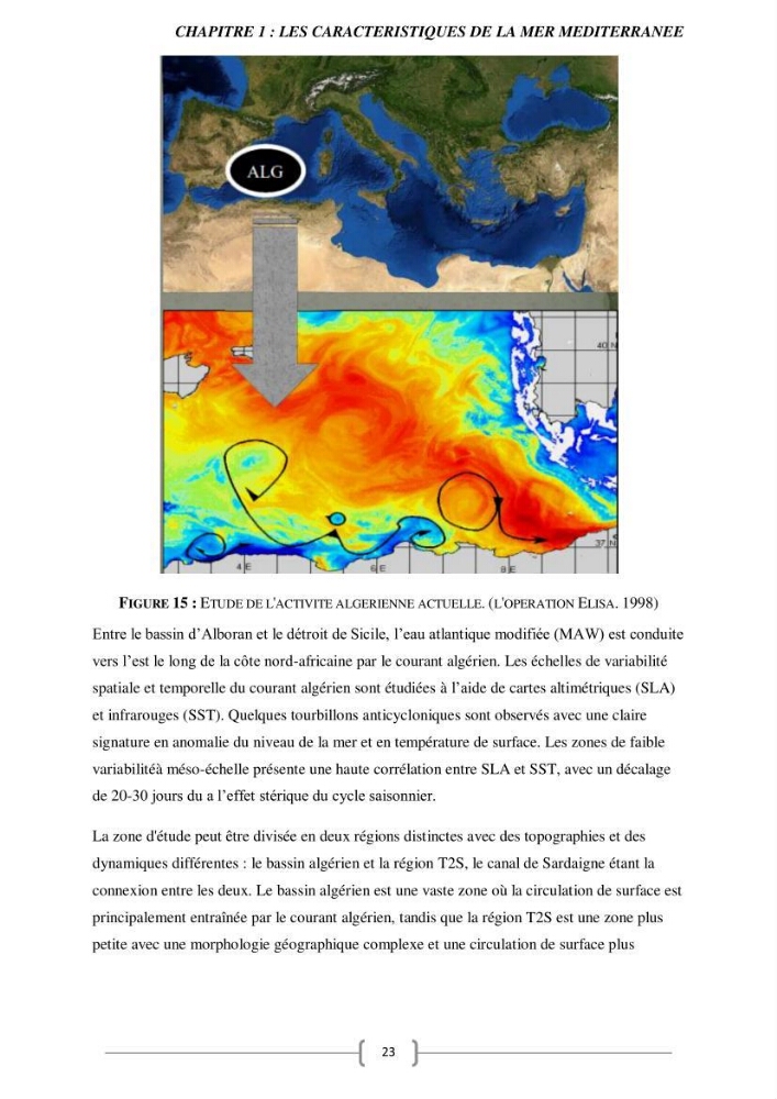 Etude Numérique de la Circulation Océanique en Méditerranée à l’aide du Modèle CROCO (Coastal and Regional Ocean Community model)