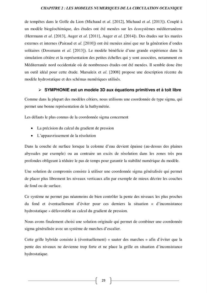 Etude Numérique de la Circulation Océanique en Méditerranée à l’aide du Modèle CROCO (Coastal and Regional Ocean Community model)