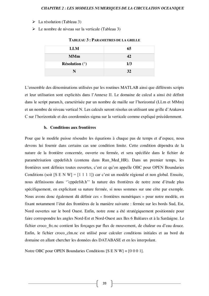 Etude Numérique de la Circulation Océanique en Méditerranée à l’aide du Modèle CROCO (Coastal and Regional Ocean Community model)