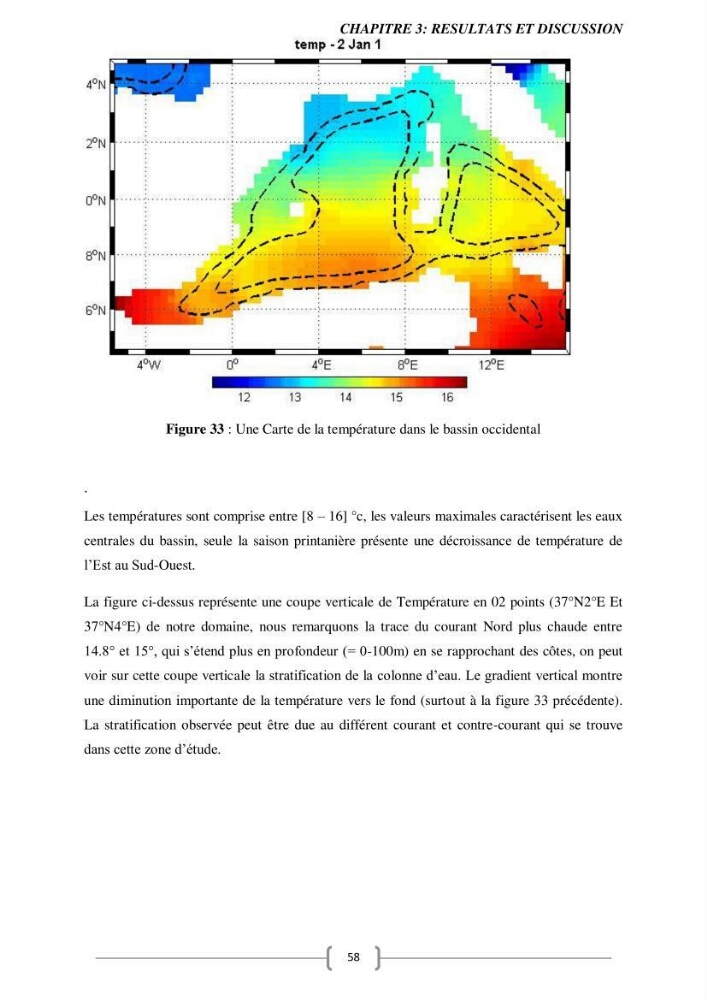 Etude Numérique de la Circulation Océanique en Méditerranée à l’aide du Modèle CROCO (Coastal and Regional Ocean Community model)