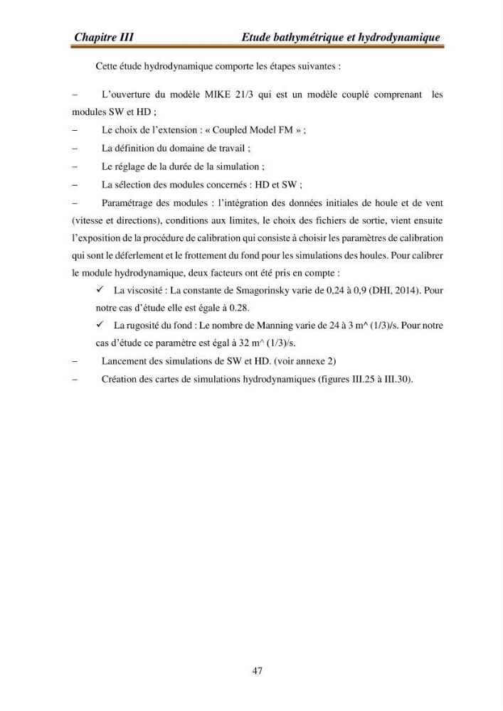 l\'évaluation des impacts des changement climatiques et de activités anthropiques sur l\'évaluation de la partie du golfe bejaia