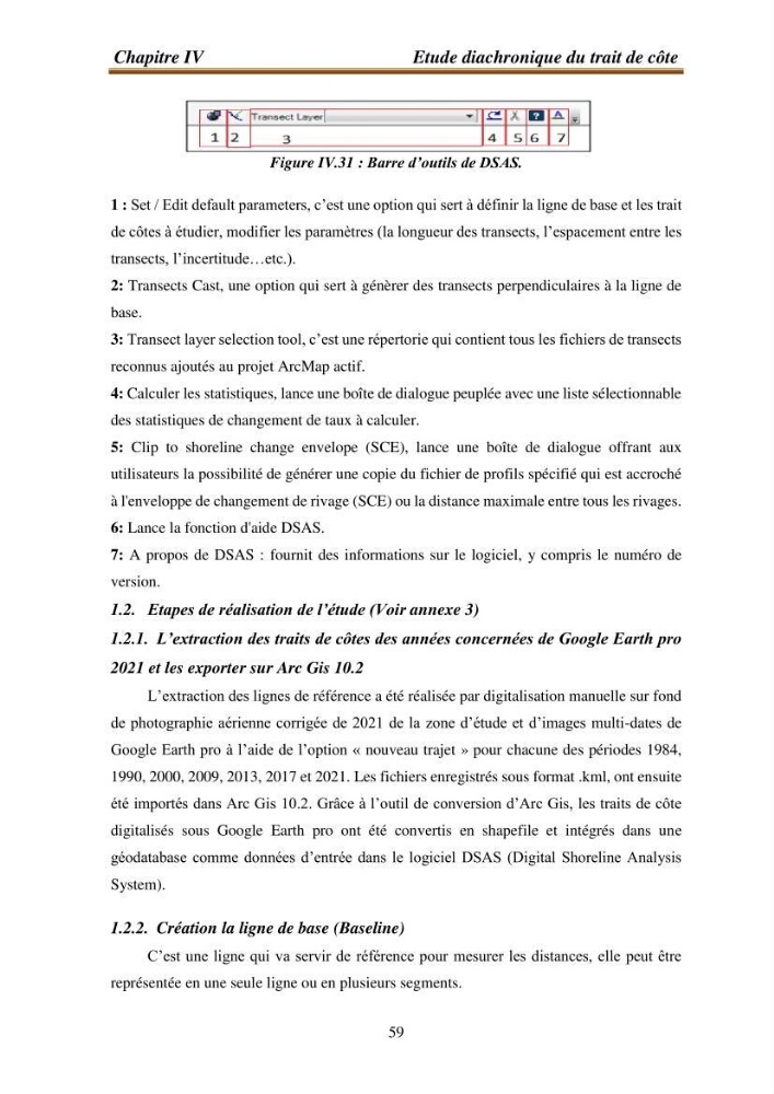 l\'évaluation des impacts des changement climatiques et de activités anthropiques sur l\'évaluation de la partie du golfe bejaia