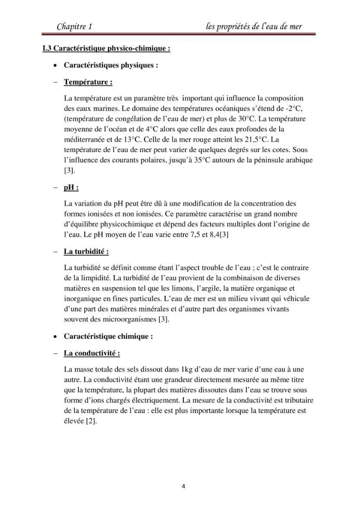 Maitrise des techniques de dessalement de l\'eau de mer