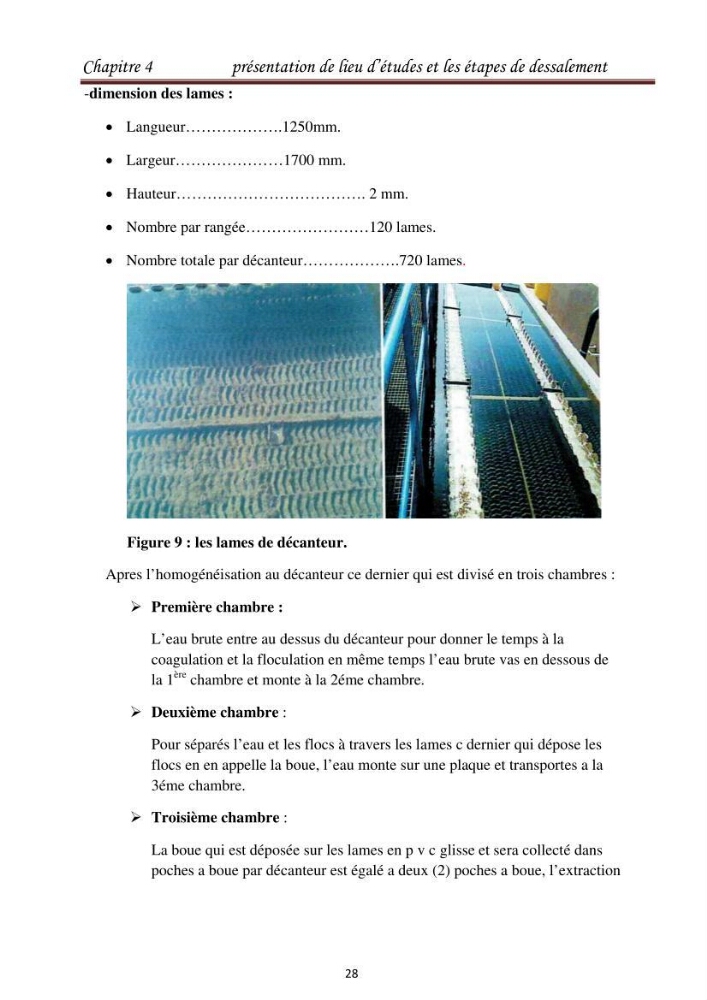 Maitrise des techniques de dessalement de l\'eau de mer