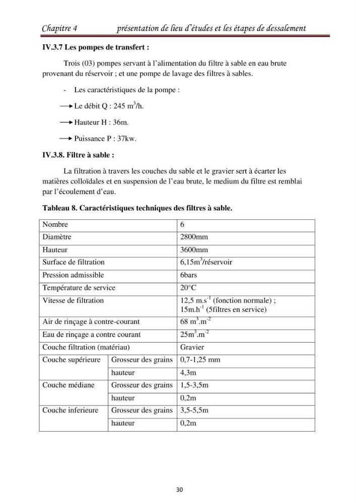 Maitrise des techniques de dessalement de l\'eau de mer