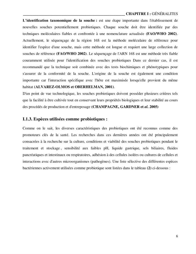 Etude du potentiel probiotique de bactéries isolées à partir d’animaux aquatiques: