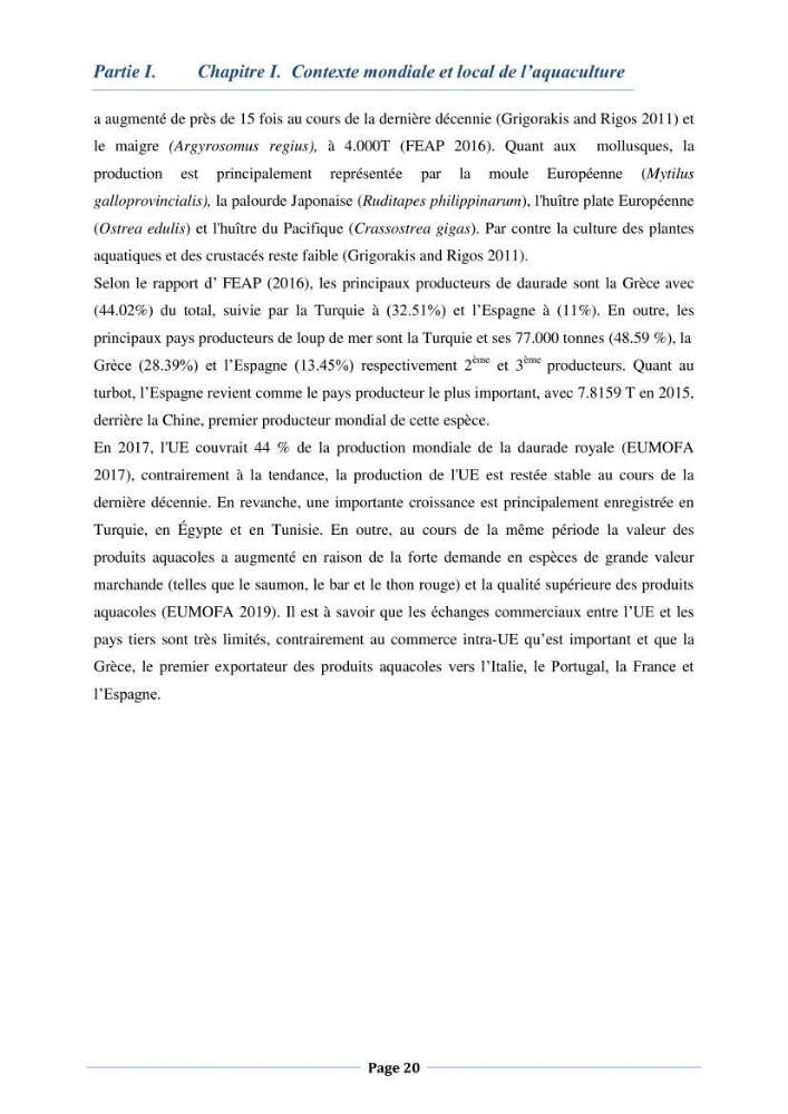 Les interactions environnement -aqaculture