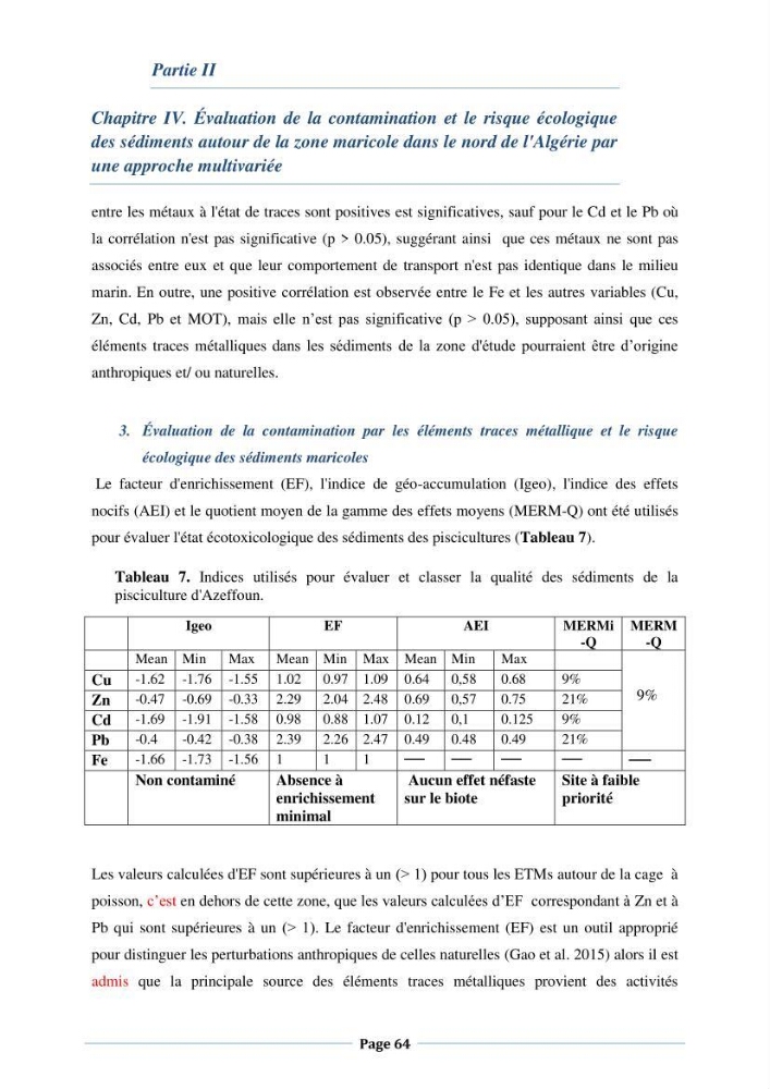 Les interactions environnement -aqaculture