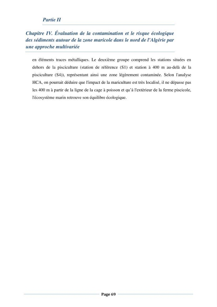 Les interactions environnement -aqaculture